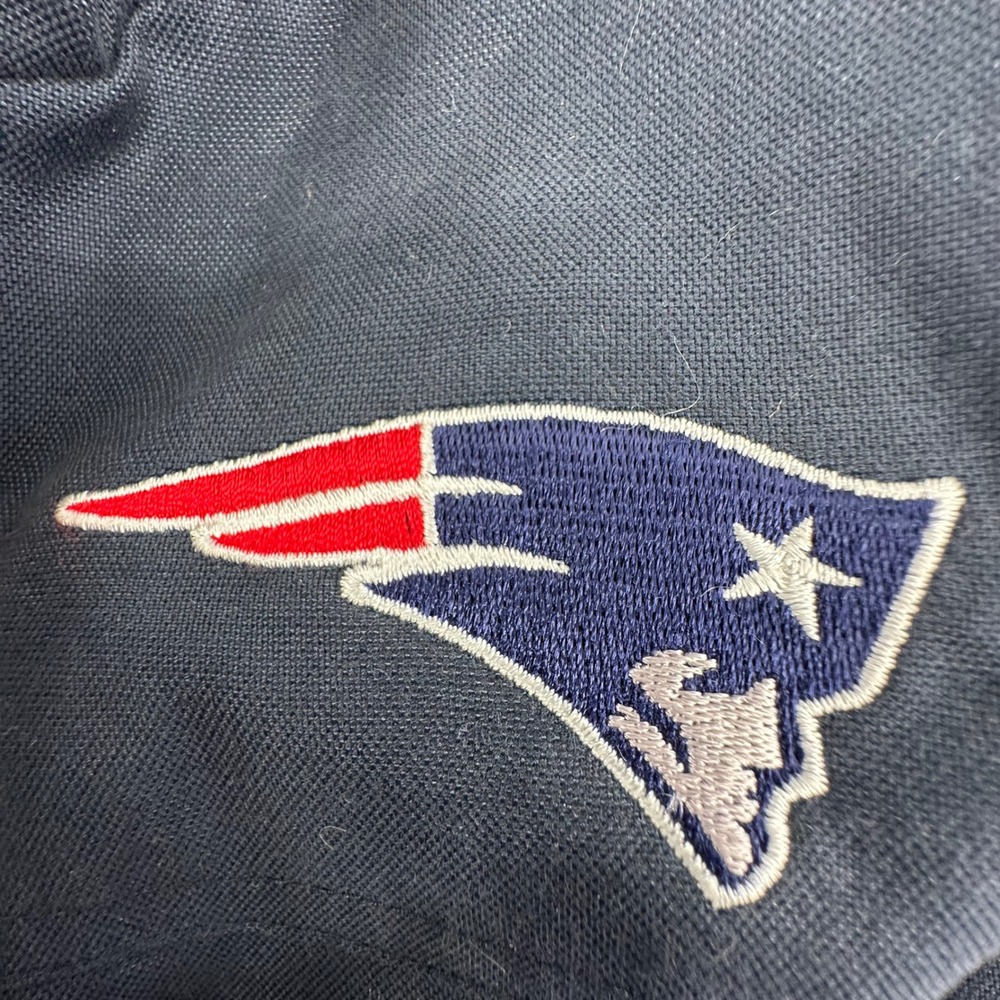 NFL New England Patriots Parka Jacket Women M Navy Blue Rare NWOT Football Cozy - Picture 4 of 13
